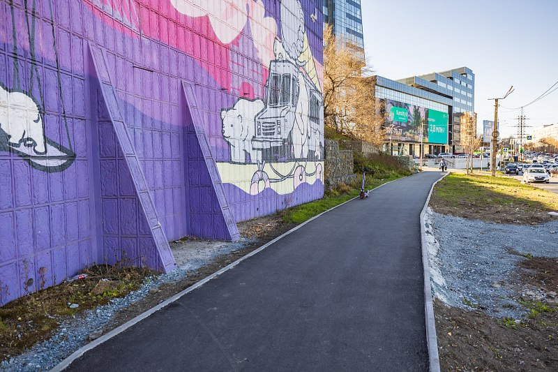 Во Владивостоке заасфальтровали территории, где ранее ремонтировали теплосети Во Владивостоке заасфальтровали территории, где ранее ремонтировали теплосети