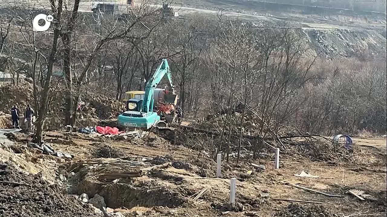 Во Владивостоке строят новую дорогу