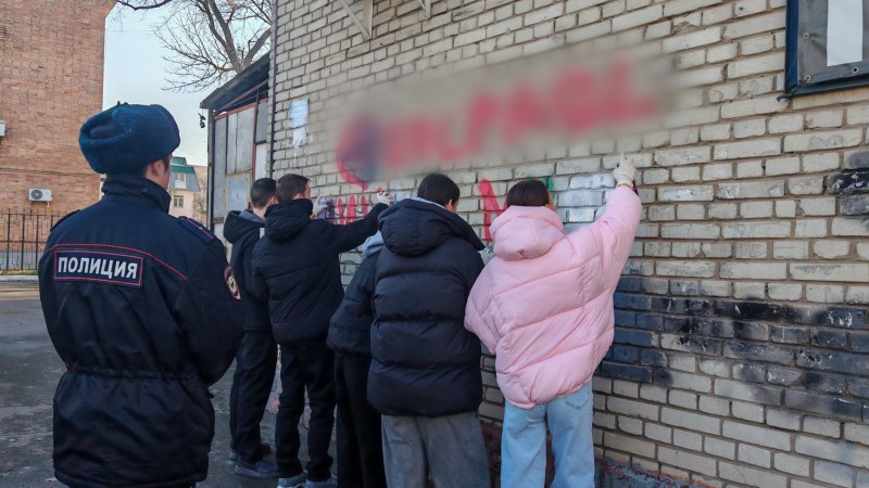 В Уссурийске полицейские и студенты провели рейд по уничтожению наркорекламы В Уссурийске полицейские и студенты провели рейд по уничтожению наркорекламы