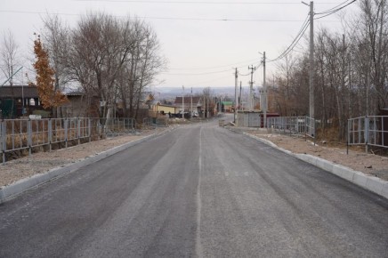 Продолжается строительство дороги к участкам многодетных в районе Слободы