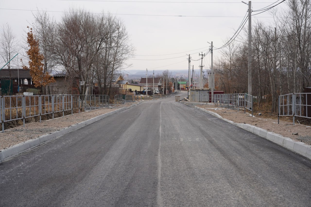 Продолжается строительство дороги к участкам многодетных в районе Слободы