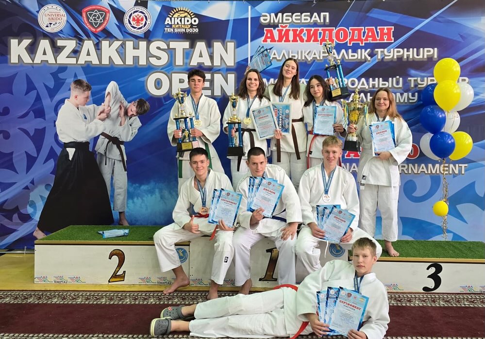 Приморцы завоевали 31 медаль на международном турнире по айкидо в Казахстане