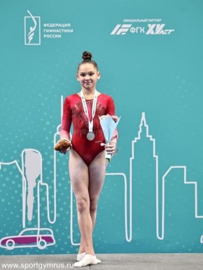 Гимнастка из Владивостока взяла серебро на первенстве России