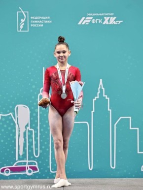 Гимнастка из Владивостока взяла серебро на Первенстве России