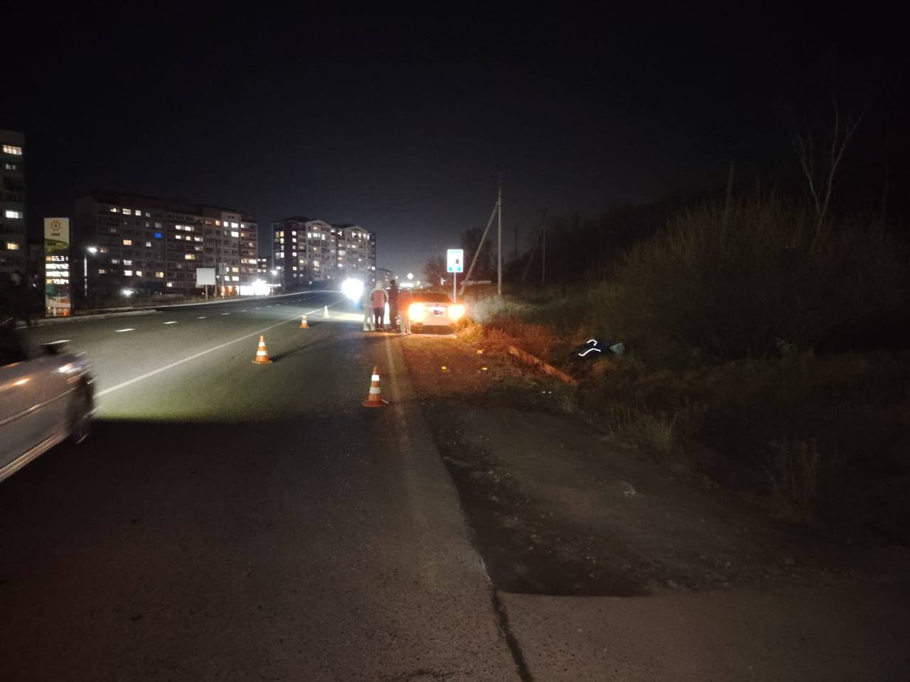 Госавтоинспекция работает на месте ДТП со смертельным исходом в Находкинском городском округе Госавтоинспекция работает на месте ДТП со смертельным исходом в Находкинском городском округе