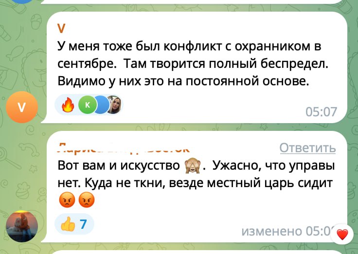 Мать студентки института искусств во Владивостоке обвинила охрану в применении силы Мать студентки института искусств во Владивостоке обвинила охрану в применении силы