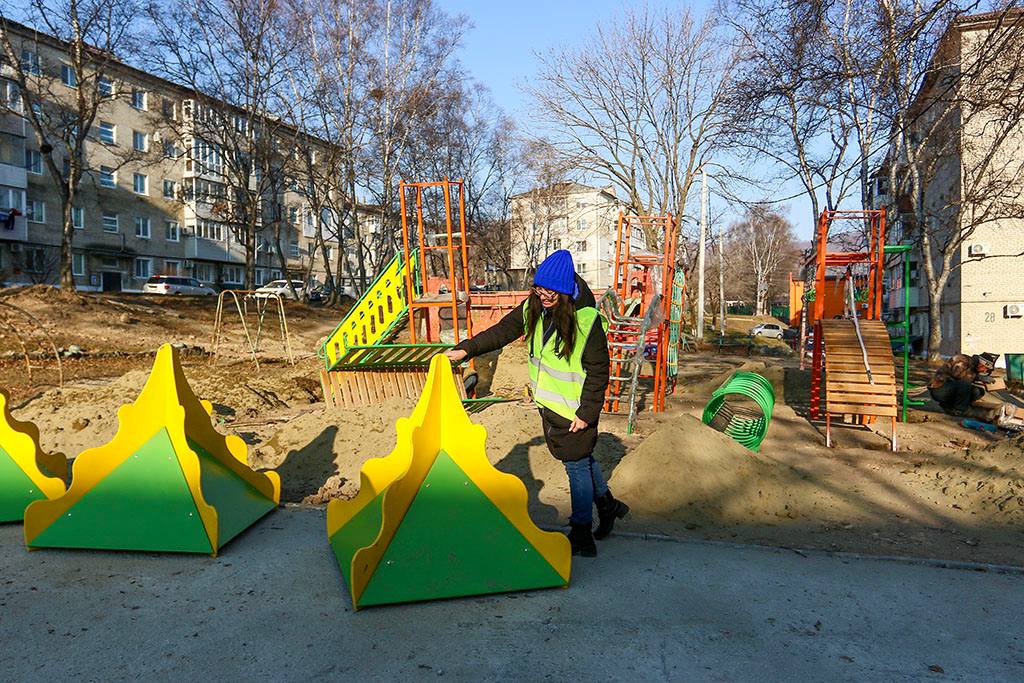 Новые дворы для Находки: как преображаются общественные пространства Новые дворы для Находки: как преображаются общественные пространства