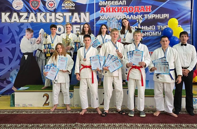 Приморские спортсмены завоевали 31 медаль на международном турнире по айкидо в Казахстане