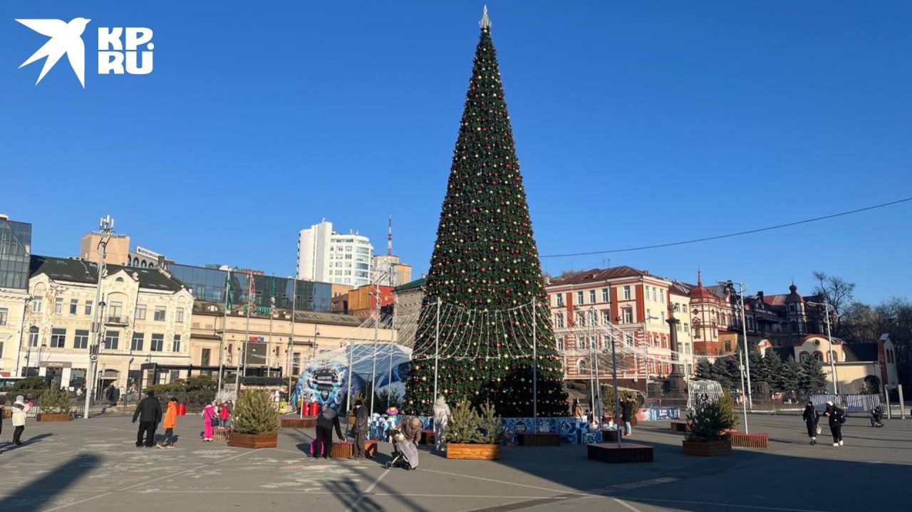 Владивосток готовится к Новому году