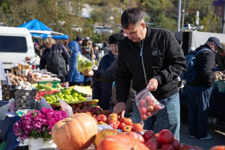 В эти выходные во Владивостоке пройдут ярмарки свежих фермерских продуктов с 9:00 до 20:00