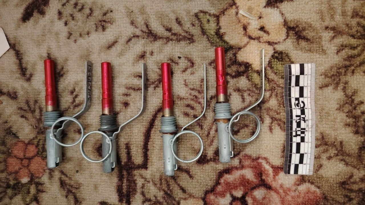 Житель Хабаровского края уличён оперативниками в незаконном хранении запалов гранат, пороха и патронов Житель Хабаровского края уличён оперативниками в незаконном хранении запалов гранат, пороха и патронов