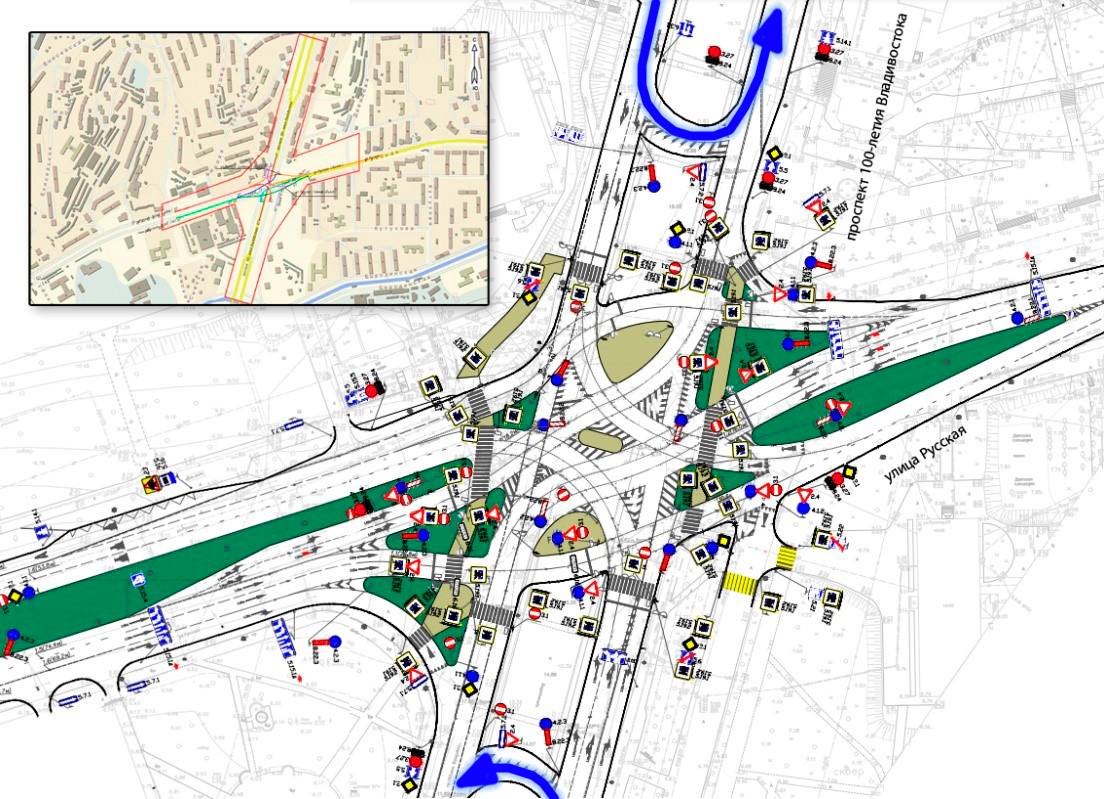 Сегодня в 10:00 под путепроводом на Второй Речке изменится схема движения Сегодня в 10:00 под путепроводом на Второй Речке изменится схема движения