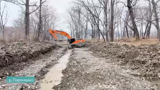В Приморье продолжаются масштабные работы по защите от паводков