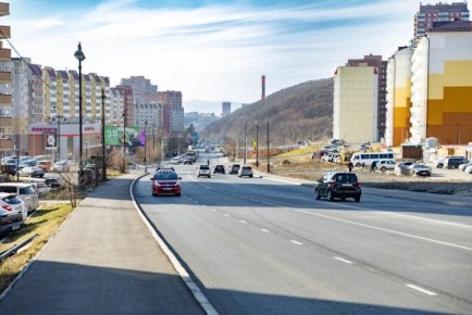 Улица Адмирала Горшкова во Владивостоке преобразилась благодаря масштабным работам по улучшению дорожной инфраструктуры