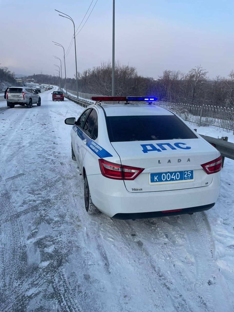 Госавтоинспекция Владивостока обращается к участникам дорожного движения о соблюдении мер предосторожности