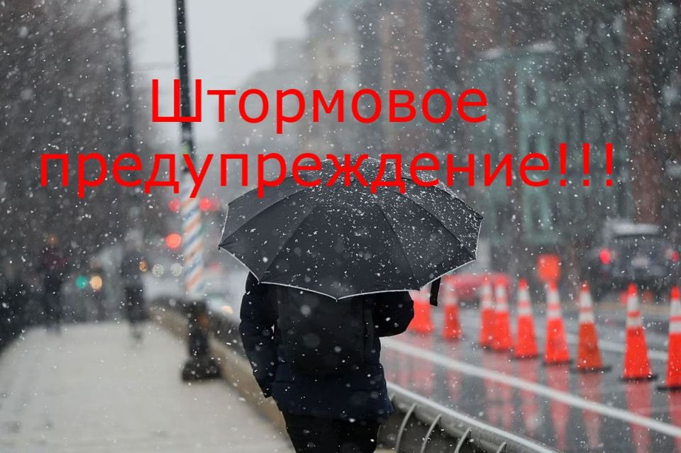 В связи со смещением активного циклона вблизи побережья Приморского края днем 27, ночью 28 ноября в крае ожидаются осадки, местами сильные в виде дождя со снегом, мокрого снега и снега с количеством 15-30 мм при жидкой...