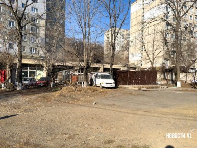 Творчество против буквы закона: на Второй Речке сносят забор, ограждавший дворик художников и скульпторов