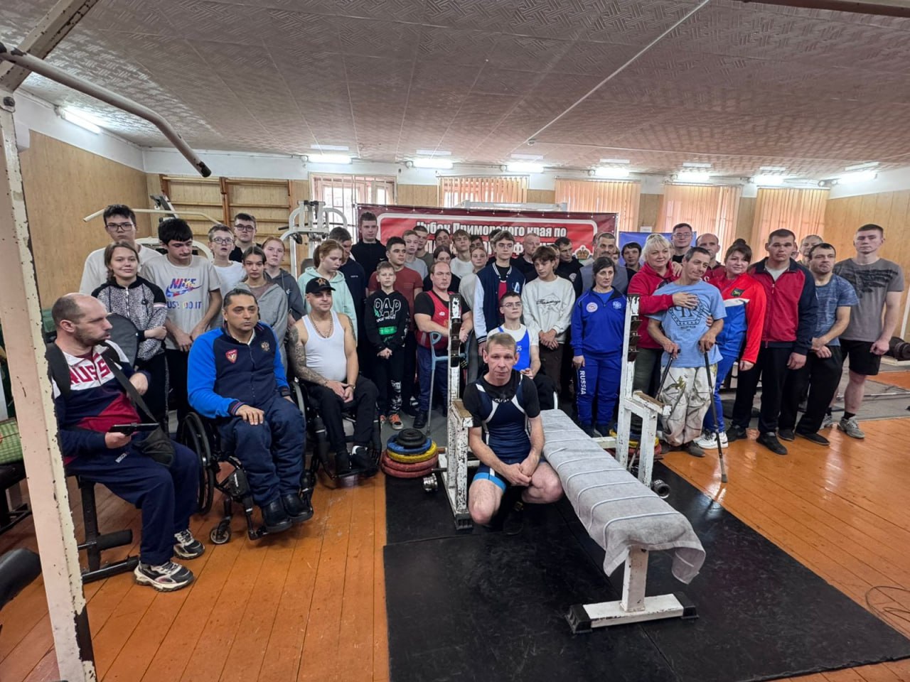 Сильнейших парапауэрлифтеров определили на Кубке Приморского края