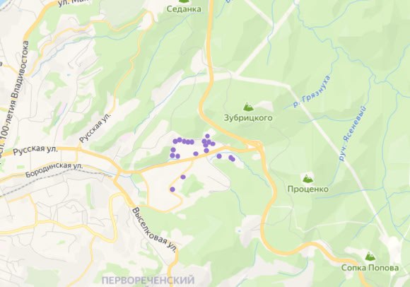 В районе Снеговой Пади два десятка домов остались без электричества