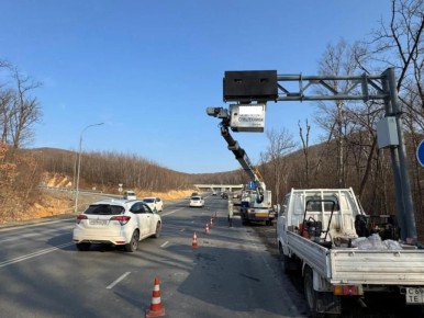 На объездной во Владивостоке появятся три новых информационных табло