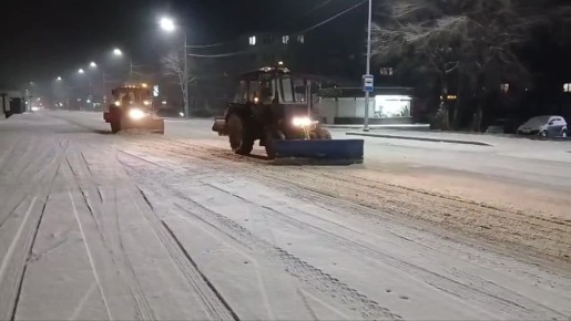 Снегоуборку и противоголодную обработку выполняют дорожники филиала «Дальнегорский»