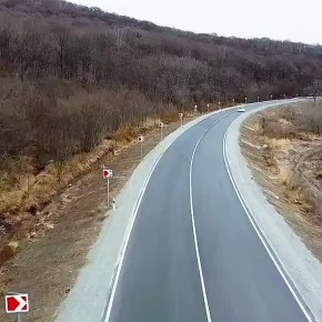 Закончили ремонт километров трассы Раздольное – Хасан