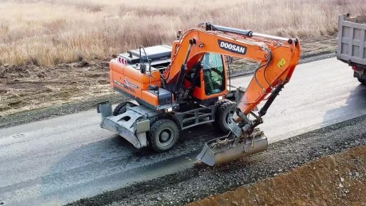 Завершается ремонт 10 километров трассы Раздольное – Хасан между Краскино и Хасаном