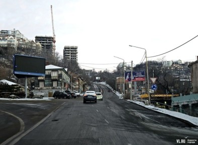 Сегодня во Владивостоке сохранятся гололёд и метель при ветре до 22 метров в секунду