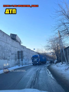 Кадр с другого ракурса на объездной в районе Фадеева