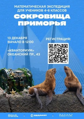 Школьников во Владивостоке приглашают на математический квест и бесплатные занятия