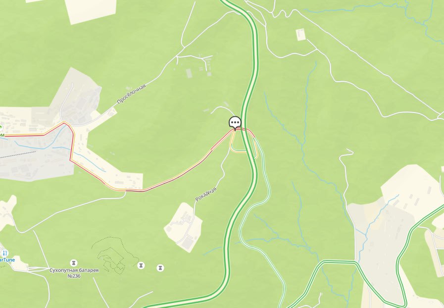 На выезде с Дальхимпрома на объездную собралась пробка из-за ДТП На выезде с Дальхимпрома на объездную собралась пробка из-за ДТП