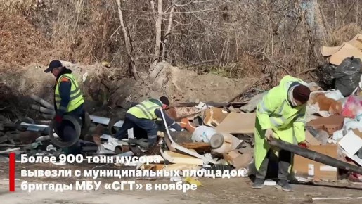 Подводим итоги вывоза твердых коммунальных отходов с муниципальных площадок и несанкционированных свалок в Советском районе