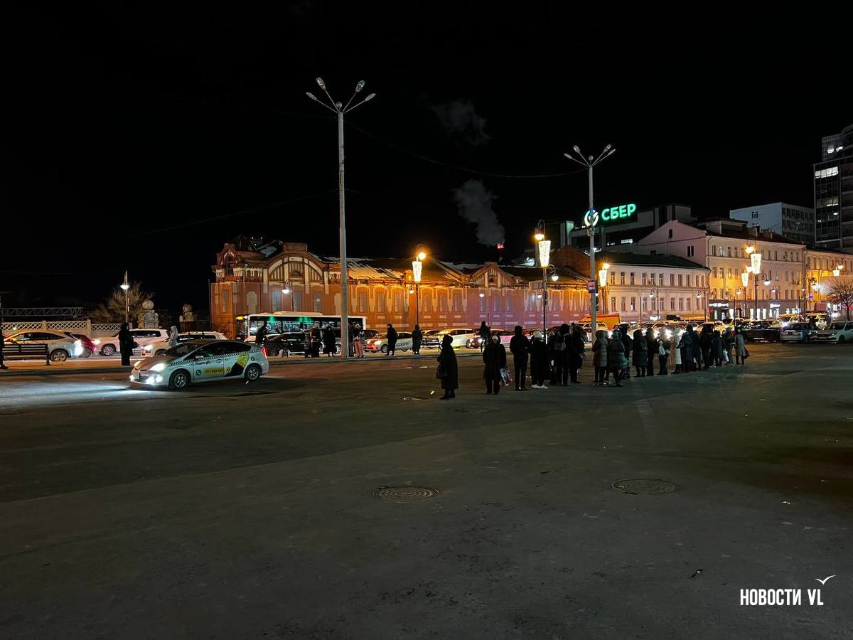 Во Владивостоке пробки 7 баллов