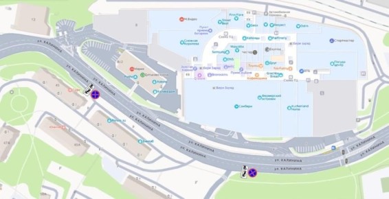 Мэрия Владивостока ликвидировала платный паркинг в районе улицы Калинина, 43 и 45, рядом с торгово-развлекательным комплексом (ТРК) «Калина Молл»