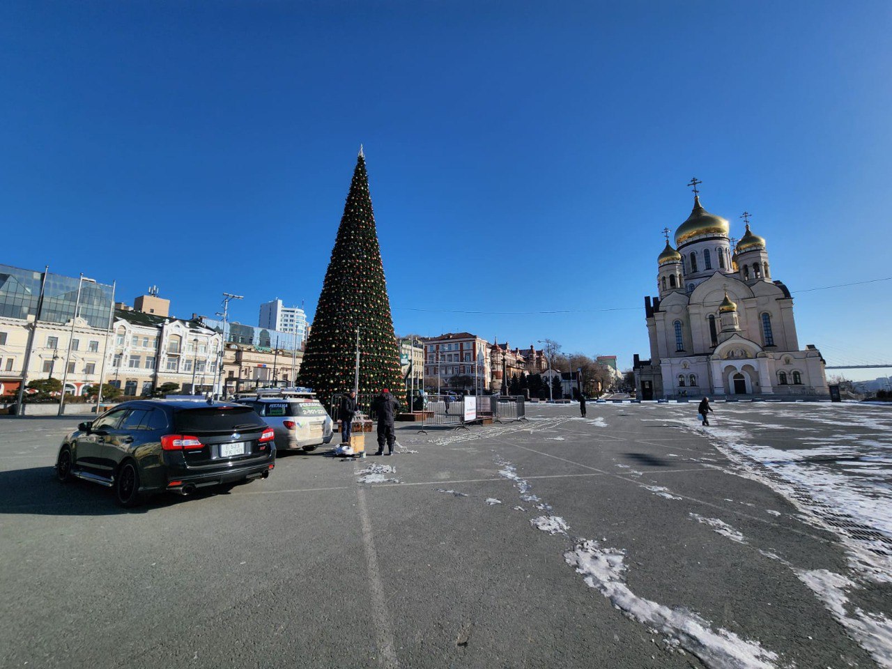 Разведали обстановку в центре города Разведали обстановку в центре города