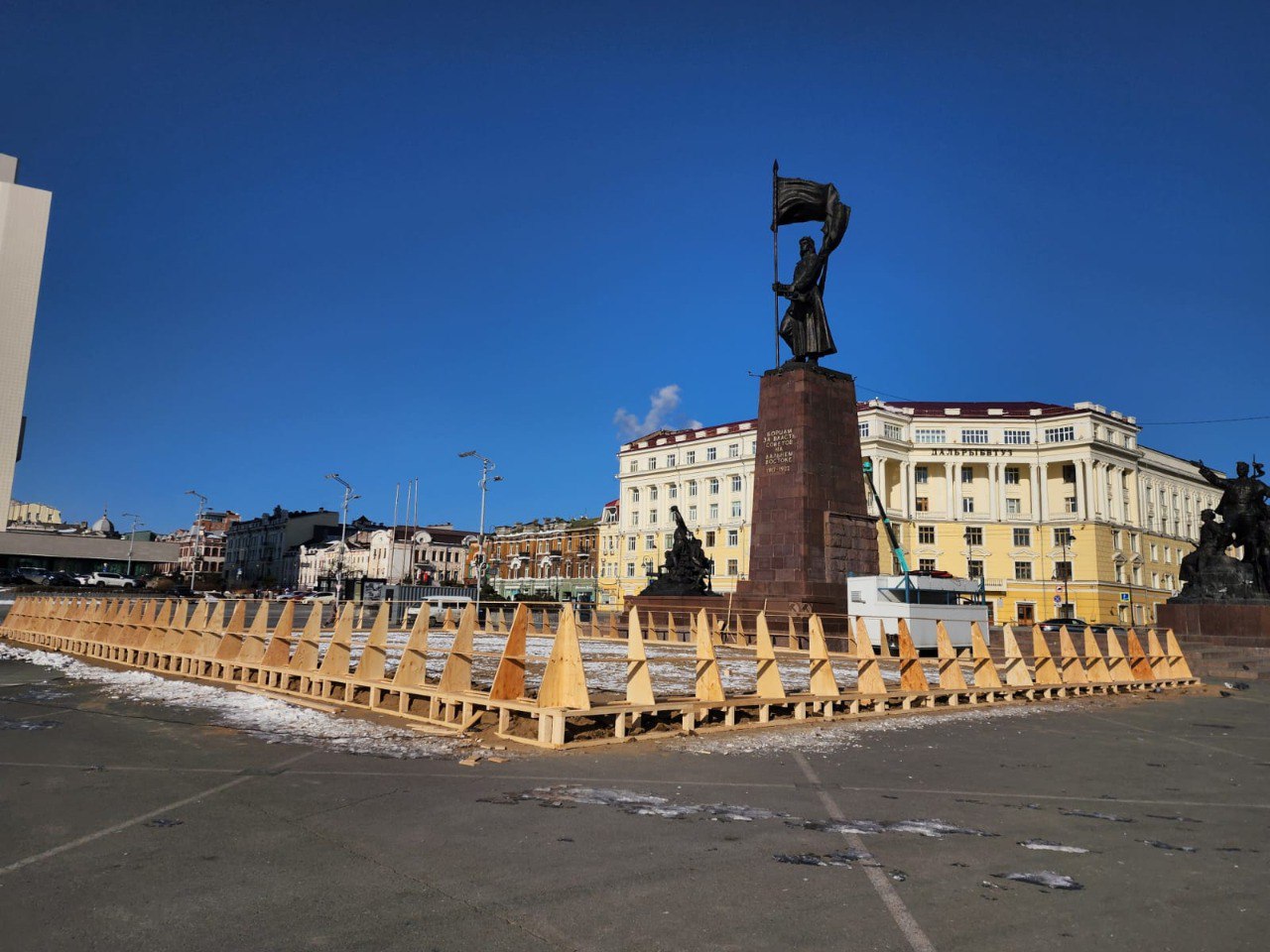 Разведали обстановку в центре города Разведали обстановку в центре города
