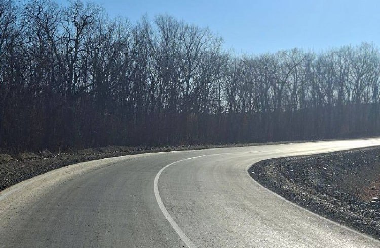 Завершен ремонт дороги в Дальнегорском округе по нацпроекту «Инфраструктура для жизни»