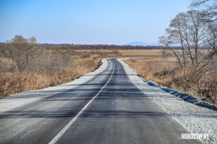 На подъезде к Безверхово впервые появился асфальт