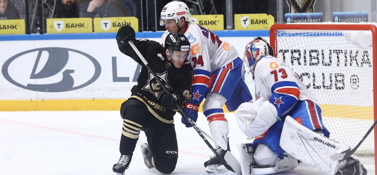 Приморский «Адмирал» потерпел 20-е поражение в чемпионате КХЛ, уступив СКА во Владивостоке