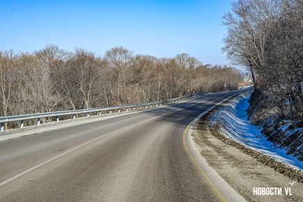 19 километров трассы Раздольное – Хасан отремонтировали в этом году