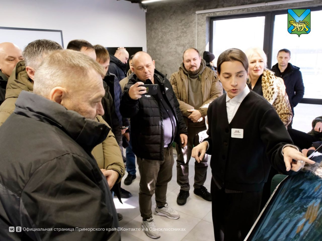 Участники кадровой программы «Герои Приморья» и гости с Чукотки побывали в ТОР «Приморье» и ДНС Сити