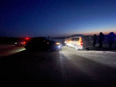 Три машины столкнулись в Михайловском районе, пострадали четыре человека