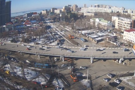 Автомобилистам Владивостока сегодня не позавидуешь