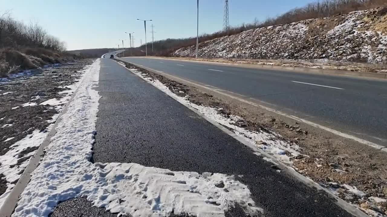 На Русском острове завершили первый этап создания современного туристического веломаршрута