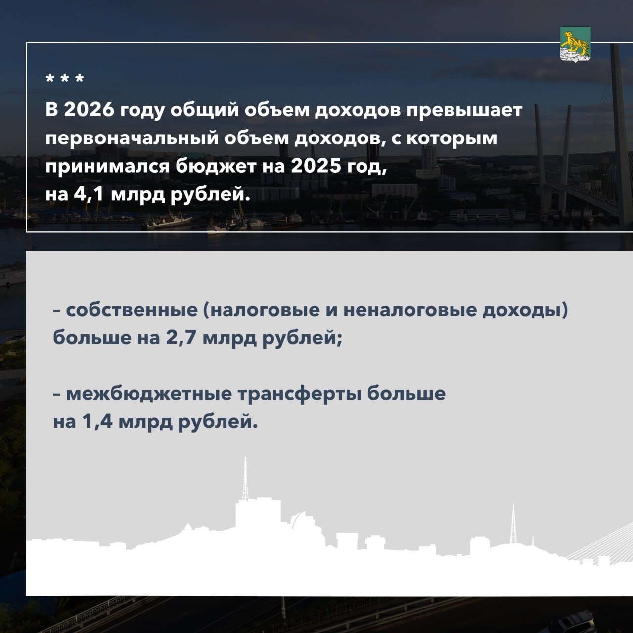 Жителей Владивостока приглашают посетить публичные слушания проекта бюджета на 2026 год и плановые периоды 2027-2028 годов Жителей Владивостока приглашают посетить публичные слушания проекта бюджета на 2026 год и плановые периоды 2027-2028 годов