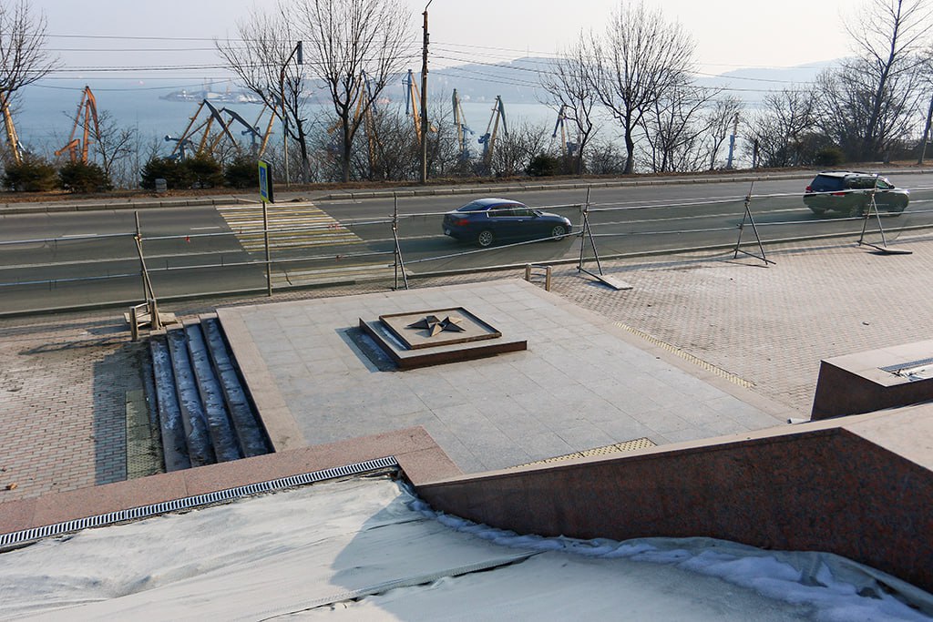 Общественные наблюдатели Находки оценили ход работ в сквере «Панорамный» и на памятнике Победы Общественные наблюдатели Находки оценили ход работ в сквере «Панорамный» и на памятнике Победы