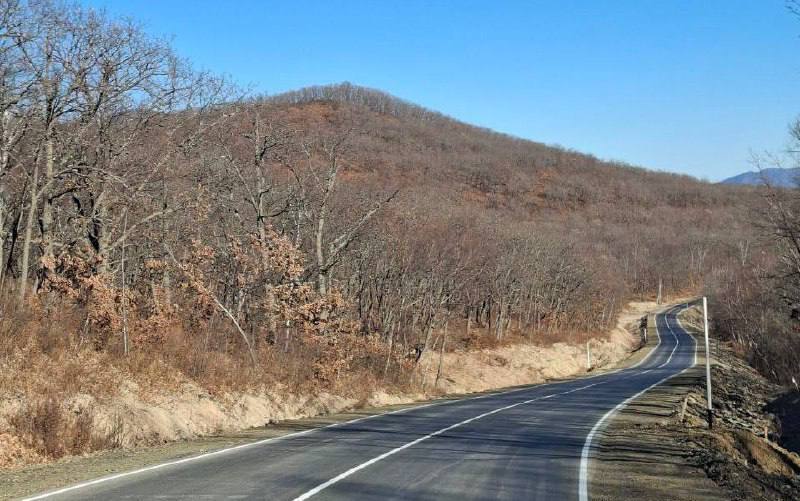 Закончили ремонт участка дороги Рудная Пристань – Терней Закончили ремонт участка дороги Рудная Пристань – Терней