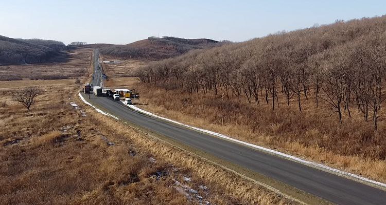 В Пограничном округе Приморья завершается ремонт участка дороги между Пограничным и Сергеевкой по нацпроекту «Инфраструктура для жизни»