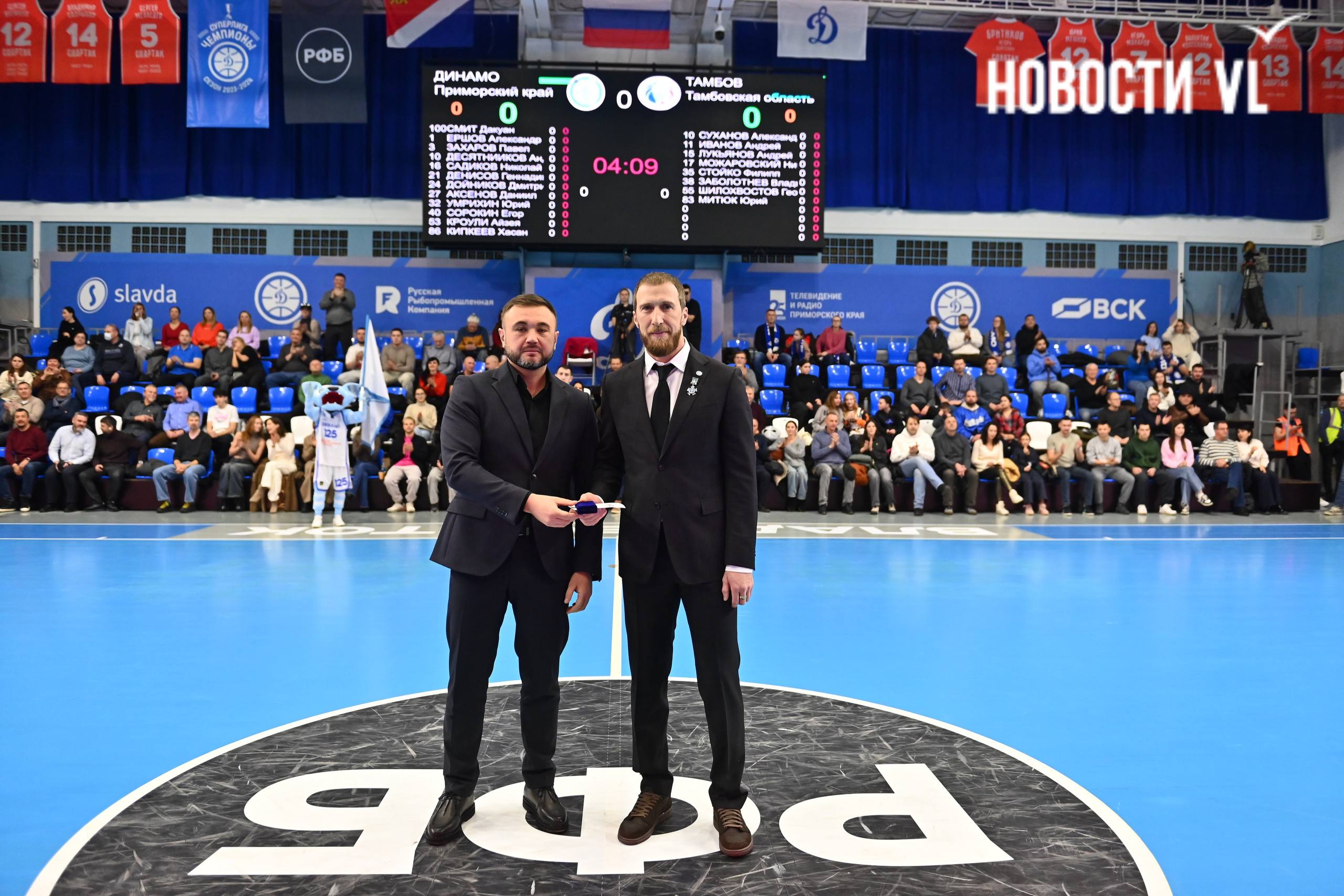 Приморское «Динамо» пробилось в четвертьфинал Кубка России по баскетболу, разгромив «Тамбов» – 108:83 Приморское «Динамо» пробилось в четвертьфинал Кубка России по баскетболу, разгромив «Тамбов» – 108:83