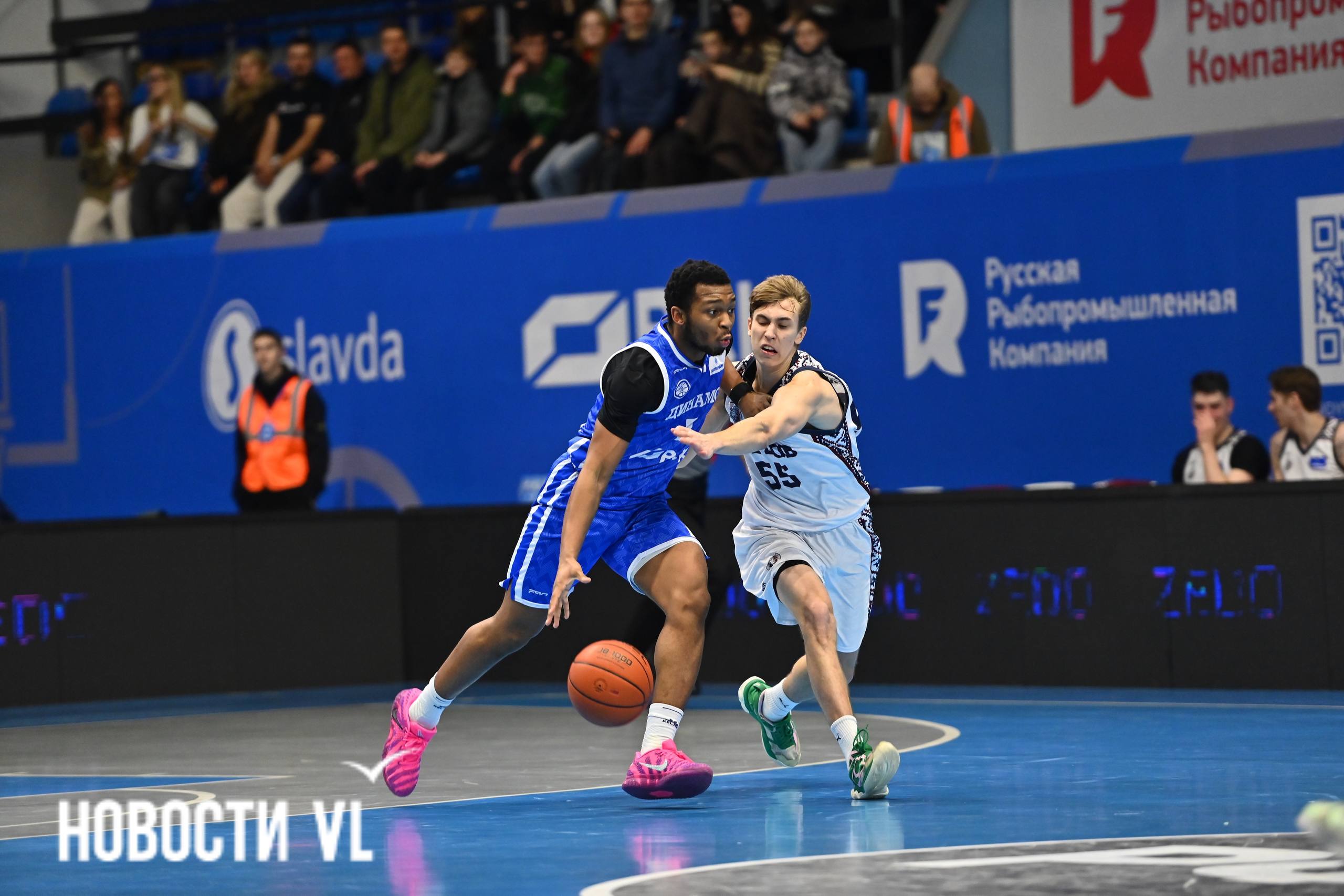 Приморское «Динамо» пробилось в четвертьфинал Кубка России по баскетболу, разгромив «Тамбов» – 108:83 Приморское «Динамо» пробилось в четвертьфинал Кубка России по баскетболу, разгромив «Тамбов» – 108:83